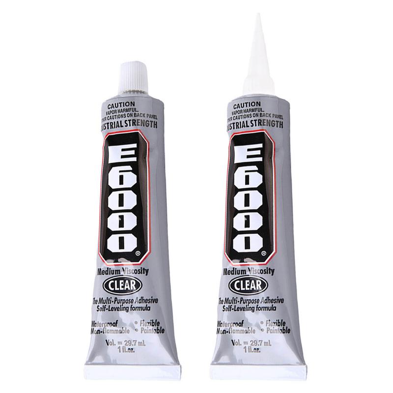 E6000 クリア接触接着剤 DIY ダイヤモンド塗装布金属 - Contact Cement Glue のレビューと価格