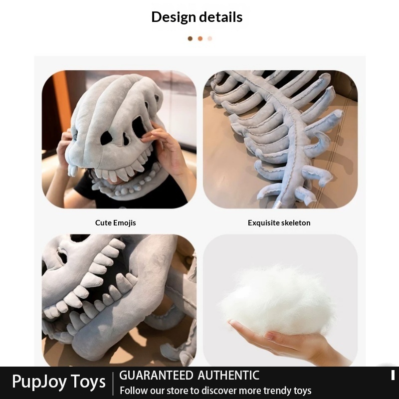 汎用恐竜の骨格を模したぬいぐるみ帽子、フルセット。面白いコス - Cosplay Fire Prop のレビューと価格
